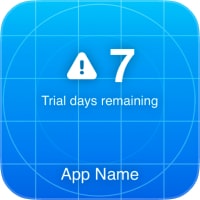 Trial Day Counter Widget for iPhone cover